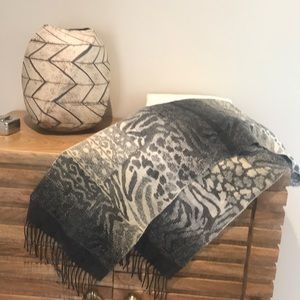 Soft and cozy accent scarf